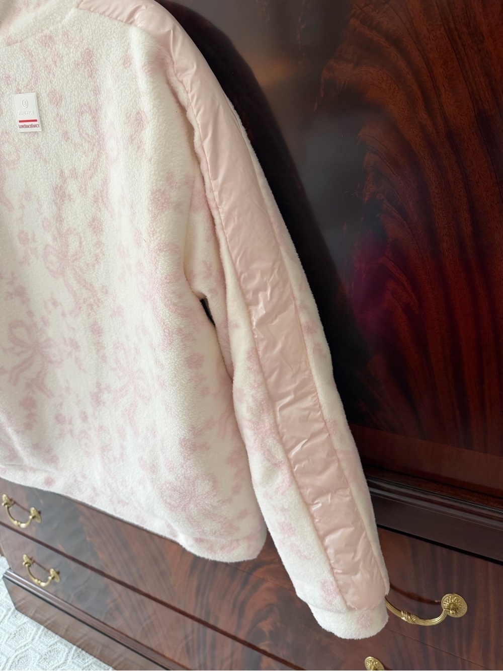 NWT LoveShackFancy x BOGNER FIRE+ICE Chantilly Pink Ninetta3 Jacket L - Picture 15 of 17